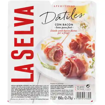Tâmaras com bacon