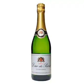 Continente Duc de paris espumante branco bruto promoção