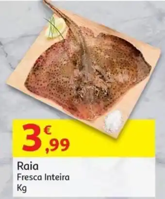 Auchan Raia Fresca Inteira Kg promoção