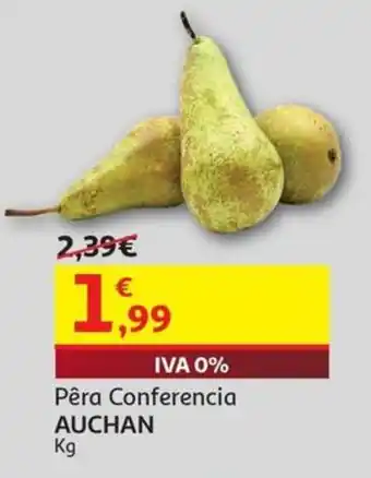 Pêra Conferencia AUCHAN Kg