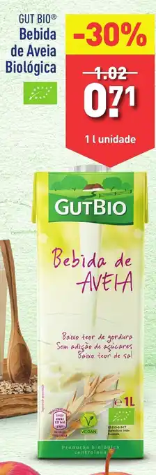 GUT BIO Bebida de Aveia Biológica