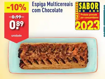 ALDI Espiga Multicereais com Chocolate promoção