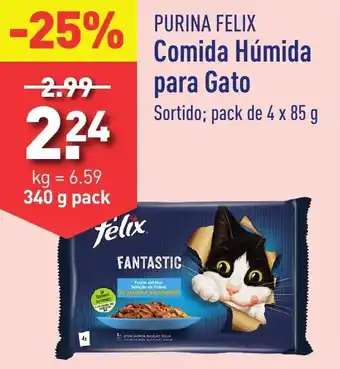 PURINA FELIX Comida Húmida para Gato