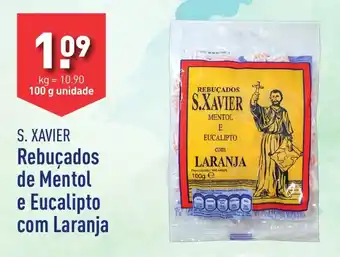 ALDI S. XAVIER Rebuçados de Mentol e Eucalipto com Laranja promoção