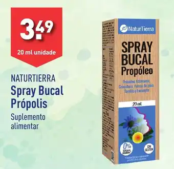 ALDI NATURTIERRA Spray Bucal Própolis promoção