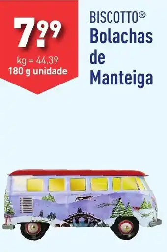 ALDI BISCOTTO Bolachas de Manteiga promoção