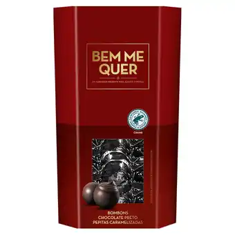 Continente Bombons de chocolate negro com pepitas de caramelo promoção