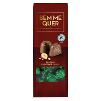 Continente Bombons de chocolate e avelã promoção