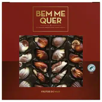 Continente Bombons de chocolate frutos do mar promoção