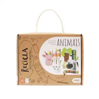 Continente Box reciclar - animais promoção