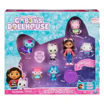 Continente Gabby's dollhouse - conjunto de figuras deluxe promoção