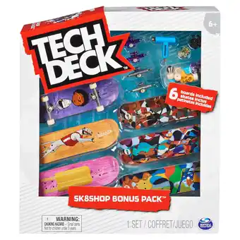 Continente Bónus pack 6 skates tech deck (vários modelos) promoção