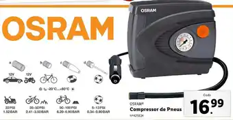 Lidl OSRAM Compressor de Pneus promoção