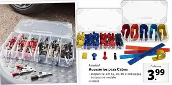 Lidl Parkside Acessórios para Cabos promoção