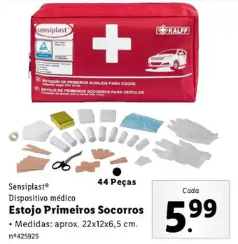 Lidl Sensiplast Dispositivo médico Estojo Primeiros Socorros promoção