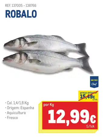 Makro ROBALO promoção