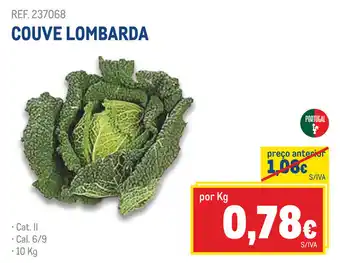 Makro COUVE LOMBARDA promoção