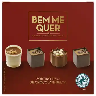 Bombons de chocolate belga sortido