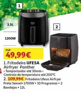 Auchan Fritadeira UFESA Airfryer Panther promoção