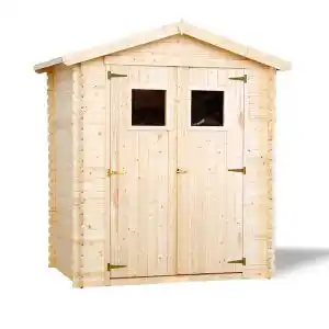 Brico Depôt Galpão de madeira 1,98 m² - h218 x 196 x 136 cm - timbela m367 promoção