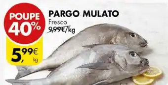 Pingo Doce PARGO MULATO promoção