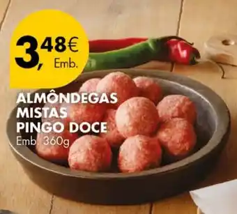 Pingo Doce ALMÔNDEGAS MISTAS PINGO DOCE Emb 360g promoção