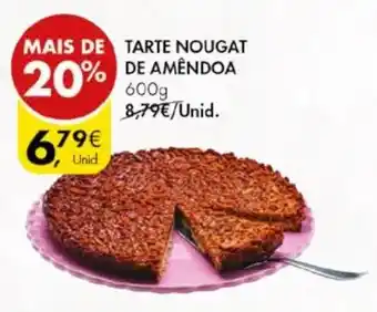 Pingo Doce TARTE NOUGAT DE AMÊNDOA 600g promoção