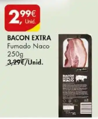 Pingo Doce BACON EXTRA Fumado Naco 250g promoção