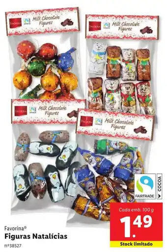 Favorina Figuras Natalícias Cada emb. 100 g