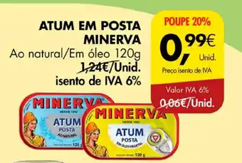 ATUM EM POSTA MINERVA 120g