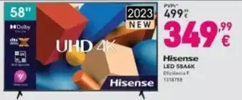 Radio Popular Hisense LED promoção