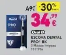 Radio Popular Oral B ESCOVA DENTAL PRO1 BK promoção