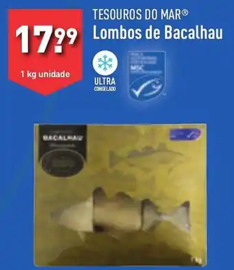 ALDI TESOUROS DO MAR Lombos de Bacalhau promoção