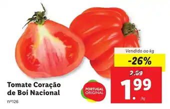 Lidl Tomate Coração de Boi Nacional Vendido ao kg promoção