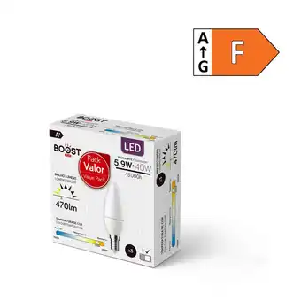 Continente Lâmpadas led vela e14 2700k 40w promoção