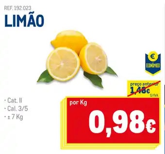 Makro Limão 3/5 promoção