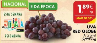 Pingo Doce Uva Red Globe promoção