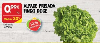 Pingo Doce Alface Frisada Pingo Doce promoção