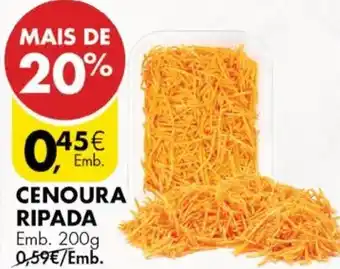 Pingo Doce Cenoura Ripada 200g promoção
