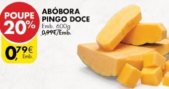 Pingo Doce Abóbora Pingo Doce 600g promoção