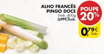Pingo Doce Alho Francês Pingo Doce 400g promoção