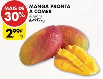 Pingo Doce Manga Pronta a Comer promoção