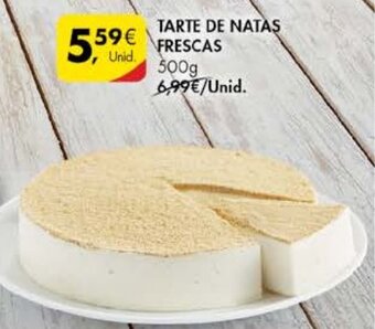 Pingo Doce Tarte de Natas Frescas 500g promoção