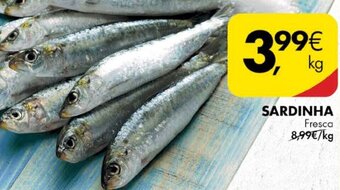 Pingo Doce Sardinha Fresca promoção