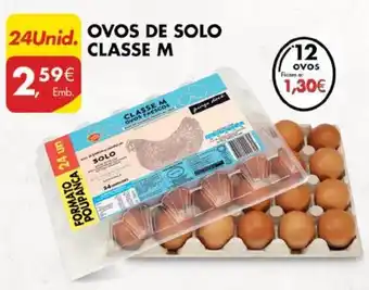 Ovos de Solo Classe M 24 Unid