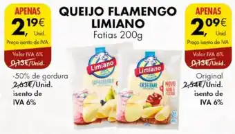 QUEIJO FLAMENGO LIMIANO Fatias 200g