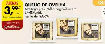 QUEIJO DE OVELHA Azeitona preta/Alho negro/Alecrim