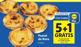 Lidl Pastel de Nata promoção