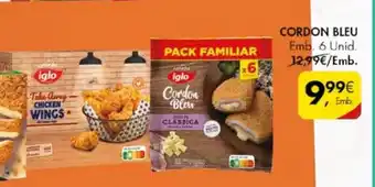 Pingo Doce CORDON BLEU Emb. 6 Unid. promoção