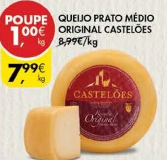 Pingo Doce Queijo Prato Médio Original Castilões promoção